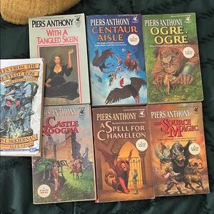 Piers Anthony Fantasy Book Collection